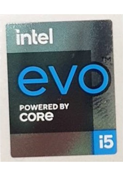 OEM intel evo CORE i5 11.ci ve 12.ci Nesil Sticker Etiket D83