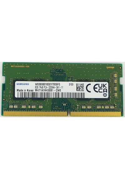 Samsung M471A1K43EB1-CWE 8 GB DDR4 3200 MHz CL22 Notebook Ram