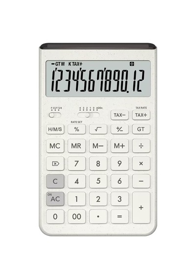 Casio Jt-200t-we 12 Hane Beyaz Masa Üstü Hesap Makinesi