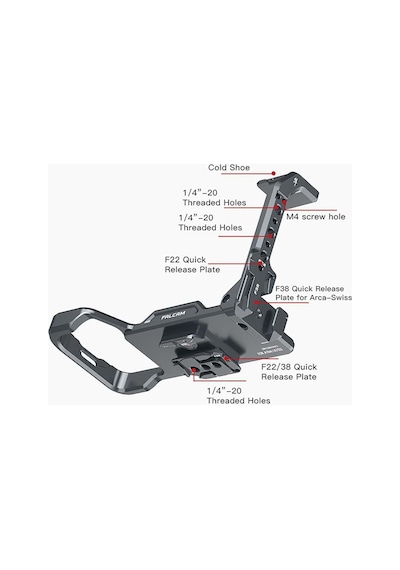 Falcam F22&F38 Quick Release L Bracket (Sony A7M4/A7S3)