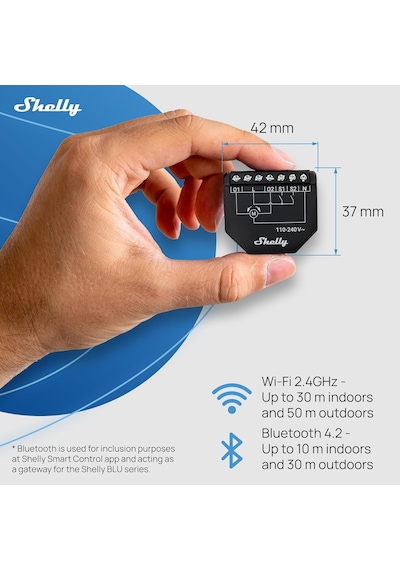 Shutter 110 240v 4a Akıllı Panjur Anahtar Modülü Perdeler, Jaluzi, Stor Ve Tenteler İçin Kontrol Enerji Tü