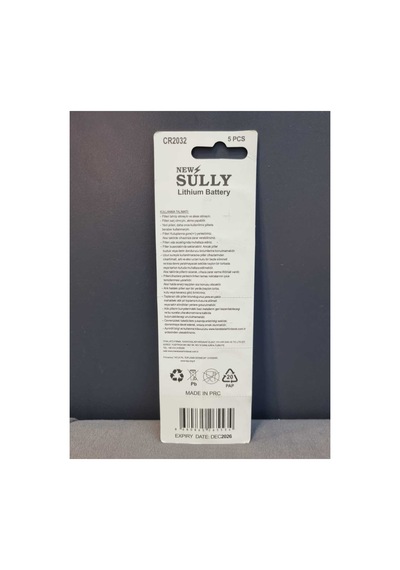 Lityum Düğme 3v Pil 5 Adet Cr2032