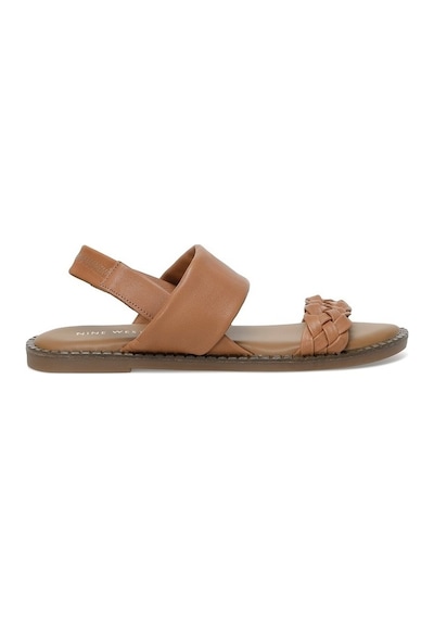 Nine West Genvıo 2Fx Taba Kadın Düz Sandalet Taba