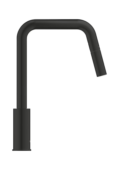 Grohe Start Tek Kumandalı Eviye Bataryası Spiralli 2f 30619000 Muadili 30632000 Mat Siyah