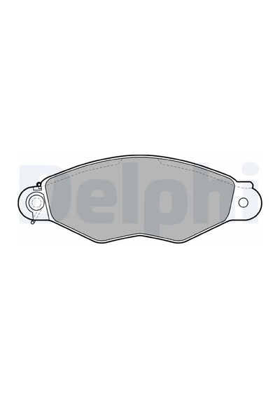 Peugeot 206 On Fren Balatasi 1.4 Hdi 2002-2012 Delphı Lp1610