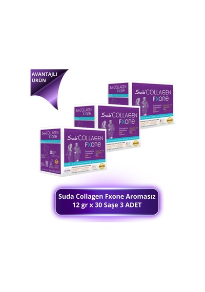Collagen Fxone Aromasız 12 Gr X 30 Saşe 3 Adet