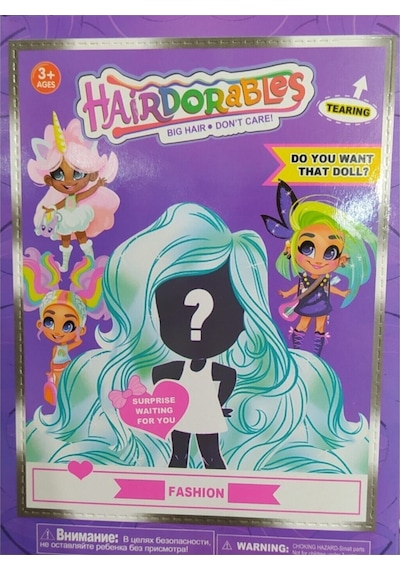 Hairdorables Sürpriz Bebekler Kutulu