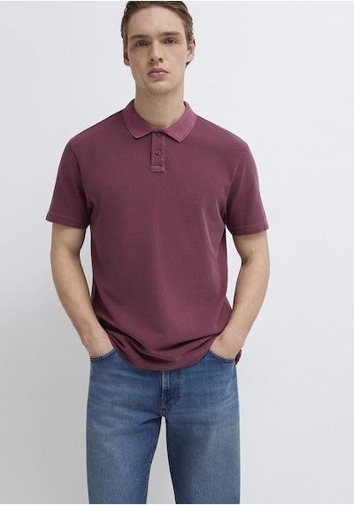 Mavi - Bordo Polo Tişört 0613311-70426