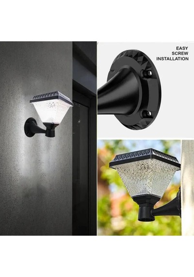Forlife 50 Watt Güneş Enerjili Solar Dekoratif Duvar Apliği Fl-3321