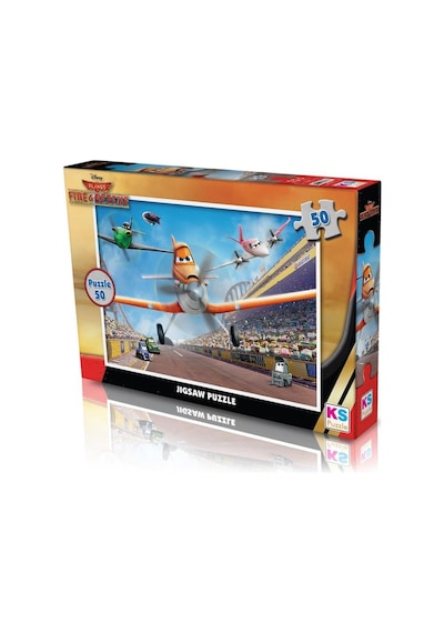 Pl709 Nessiworld Planes / 50 Parça Puzzle