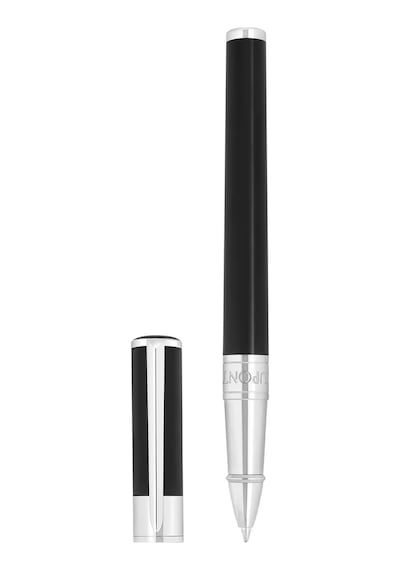 S.t. Dupont Initial Gümüş Roller Kalem 272200 Siyah
