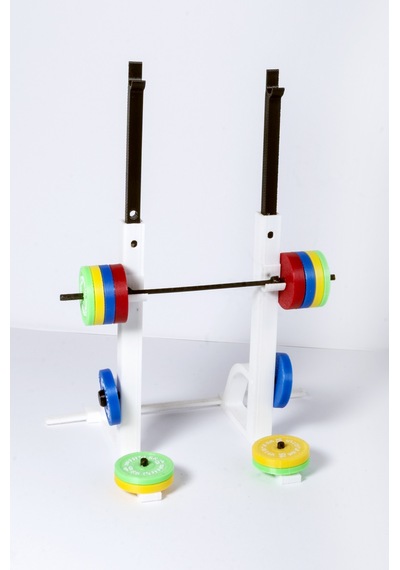 Baskı Koleksiyon Dummy Figür Overhead Press Yapan Hareketli Eklemli Pozlanabilir Figür