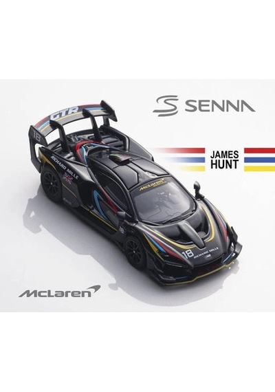 Cm Model 1/64 Mclaren Senna Gtr - James Hunt Hec 2025 Exclusive Model