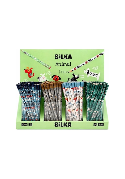 Silka Triangular Jumbo Üçgen Kalem 4 Adet Genel
