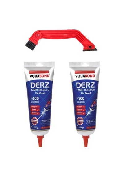 Hazır Derz Dolgusu 400 Gr 2'li Beyaz Ve Derz Kazıyıcı