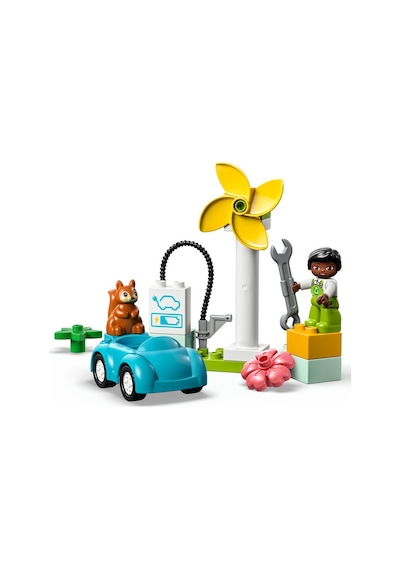 LEGO® Duplo 10985 Rüzgar Türbini ve Elektrikli Araba 16 Parça