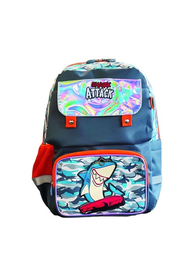 Dream Vest Shark Üç Gözlü Sırt Çantası Çok Renkli