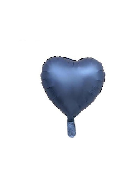 Saten Kalp Mavi 18 İnç Folyo Balon 1 Adet