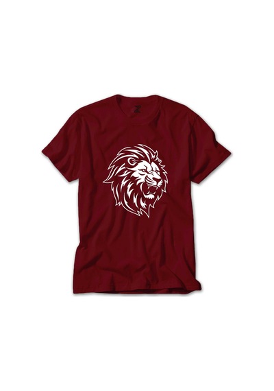 Black And White Lion Sarı Tişört