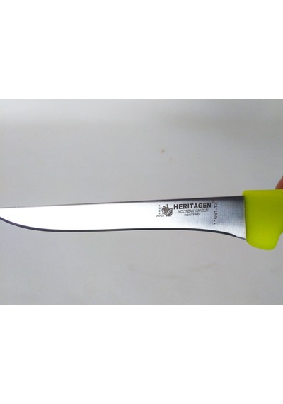 Heritagen Düz Sıyırma Bıçağı Kemiksiz Bıçak 13 CM Çok Renkli