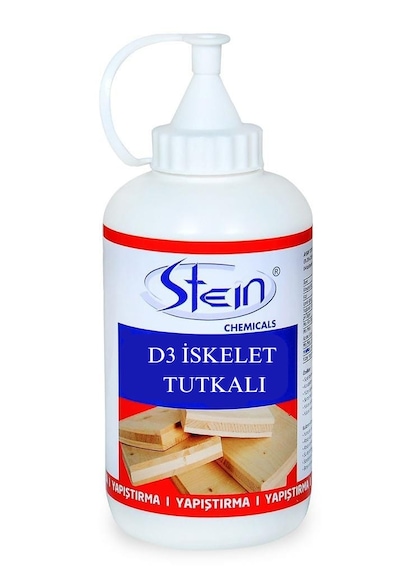 Stein D3 Şeffaf Süper Güçlü Ahşap Ve İskelet Tutkalı 550gr.