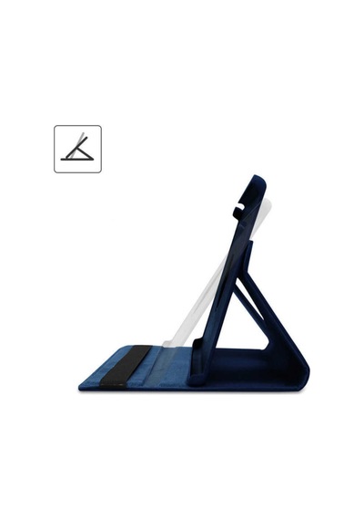 Samsung Galaxy Tab A8 10.5 Sm-x200 Sm-x205 Uyumlu Kılıf Dönebilen Standlı Deri Ekran Koruyucu Kalem Arka Kapak