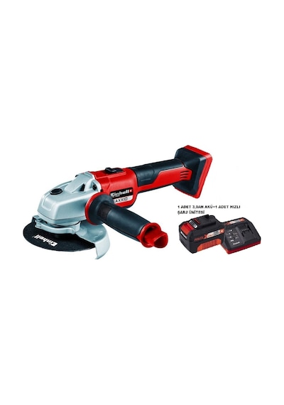 Einhell Axxio 18 V 3ah Akülü Avuç Taşlama Makinesi + Şarj Ünitesi