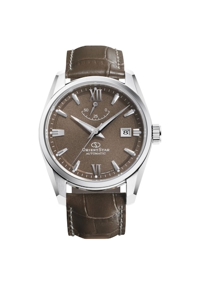 Orient Star Re-au0113y00b Kurmalı Otomatik Deri Kordon Gri Safir Cam 39 Mm Erkek Kol Saati