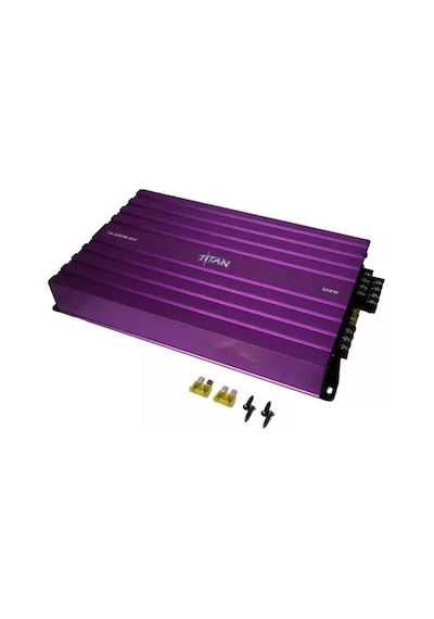 Magicvoice Titan-804 4 Kanal Oto Amfi Araç 1600 Watt Ses Sistemi Anfi 298x195x49mm