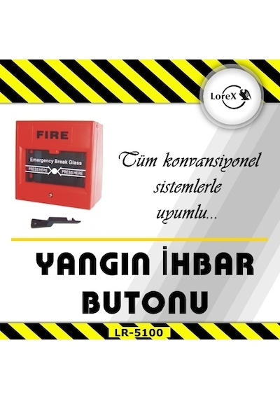Lorex Lr-5100 Yangın Alarm Butonu