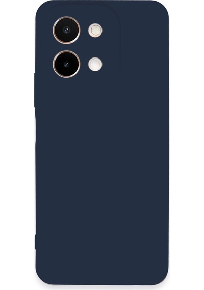 Vivo Y28 Uyumlu Kılıf First Silikon - Lacivert