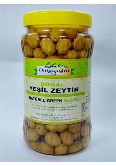 Dalgıçoğlu Taze Kırma Ayvalık Yeşil Zeytin 750  G