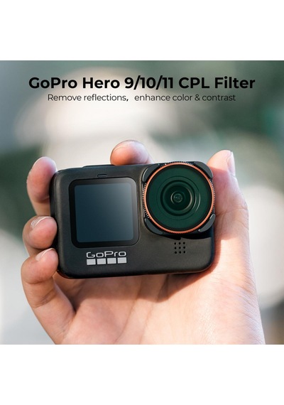 K&f Concept Gopro Uyumlu Cpl Filtre - Yüksek Çözünürlük / Yansıma Önleme
