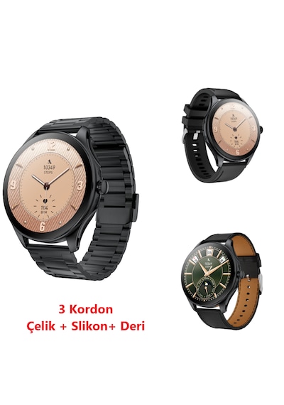 Vwar SK42 3 Kordonlu Kalobee Akıllı Saat (İthalatçı Garantili)
