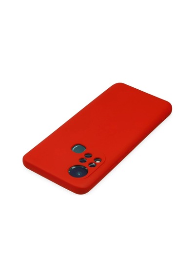 Cosmotex Newface İnfinix Hot 11s Kılıf Nano İçi Kadife Silikon - Kırmızı