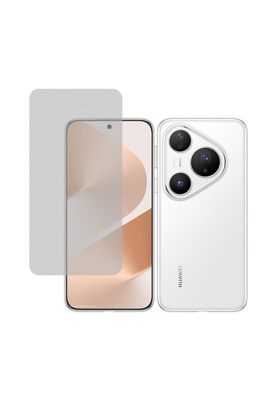 Huawei Pura 80/pura 80 Pro Plus Tam Kaplayan Çerçeveli Mat Cam Koruma - Al3124