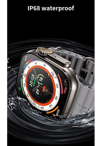 Wearfitpro Watch 8 Ultra Gs Ultra 8 49mm Uyumlu Gerçek Kasa Vidalı Model Alpine Kordon