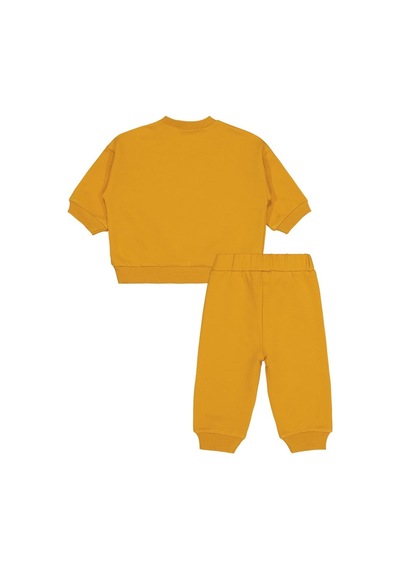 Civil Baby Baskılı 2'li 6-18 Ay Takım - Hardal