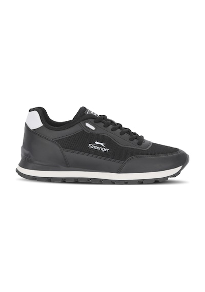 Slazenger Lancer I Erkek Siyah / Beyaz Günlük Spor Ayakkabısı Siyah - Beyaz