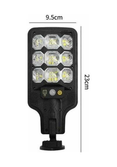 Hareket Sensörlü 9 Cob Ledli Sokak Aydınlatması 7009