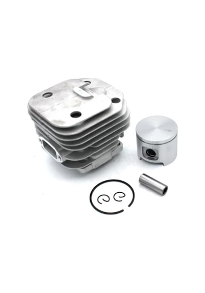 Kmtmak Husqvarna 61 Motorlu Testere Silindir Piston Set Nikasil Kaplama 48mm (ALP PİSTONLU) Kesim Motoru Gömlek Piston