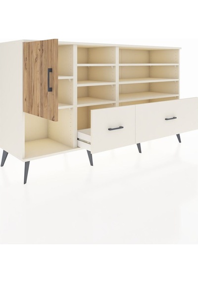 Hyperion Konsol 8 Raflı 2 Çekmeceli Tek Kapaklı 176x44x99 Aytaşı-çam/aytaşı Aytası/atlas Çam - Aytası Hyperion Konsol 8 Raflı 2 Çekmeceli Tek Kapaklı 176x44x99 Aytaşı-çam/aytaşı Aytası/atlas Çam - Aytası