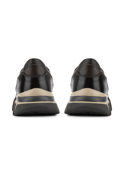 Tamer Tanca Erkek Hakiki Deri Kahverengi Sneakers & Spor Ayakkabı 1145 2031 Erk Ayk Y26 Kahve