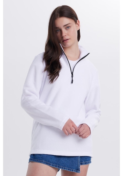 Tudors Kadın Standart Fit Antipilling Tüylenme Yapmayan Soğuk Geçirmez Ekru Bato Yaka Polar Sweatshirt-41780 Ekru Tudors Kadın Standart Fit Antipilling Tüylenme Yapmayan Soğuk Geçirmez Ekru Bato Yaka Polar Sweatshirt-41780 Ekru