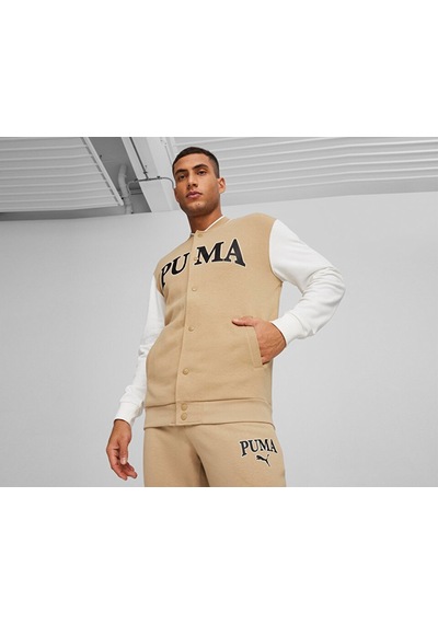 Puma Puma Squad Track Jacket Erkek Günlük Ceket 67897183 Krem 67897183 Krem