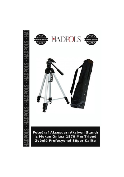 Fotoğraf Aksesuarı Aksiyon Standı İç Mekan Onlasr 1570 Mm Tripod 3yönlü Profesyonel Süper Kalite