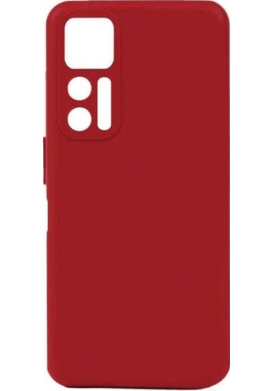 Tcl 30 Plus Kılıf Zore Biye Silikon Kırmızı