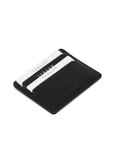 Tergan Siyah Deri Unisex Kredi Kartlık 1050B06