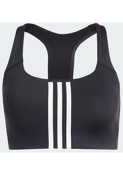 Adidas Iq3369 Power Impact Training Medium-Support 3-Stripes Siyah Sporcu Sütyeni 001 Adidas Iq3369 Power Impact Training Medium-Support 3-Stripes Siyah Sporcu Sütyeni 001