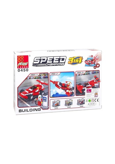 Canem Oyuncak Formula Aracı Blok Seti 144 Parça 6+ 0450
